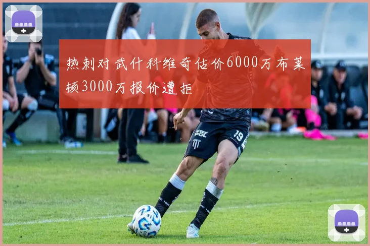 热刺对武什科维奇估价6000万布莱顿3000万报价遭拒